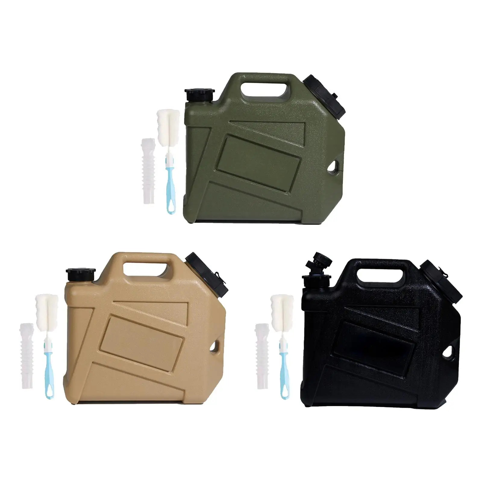 

Water Container with Spout Drinks Carrier Water Bucket Tank for Camping Home