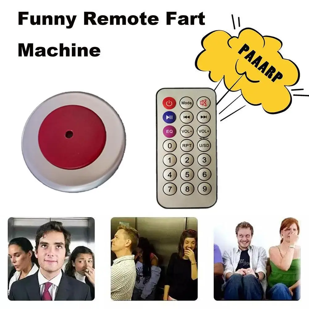 

Забавный пульт дистанционного управления Fart Machine Remote Gag подарок Шутка розыгрыш Новинка звуковой генератор Spoof Toy