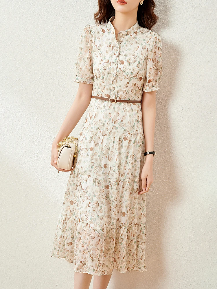 Летние женские платья VIMLY элегантные цветочные офисное женское длинное