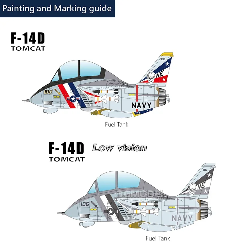 Freedom of the aircraft 162062 F-14D tomcat VF-2 Q version