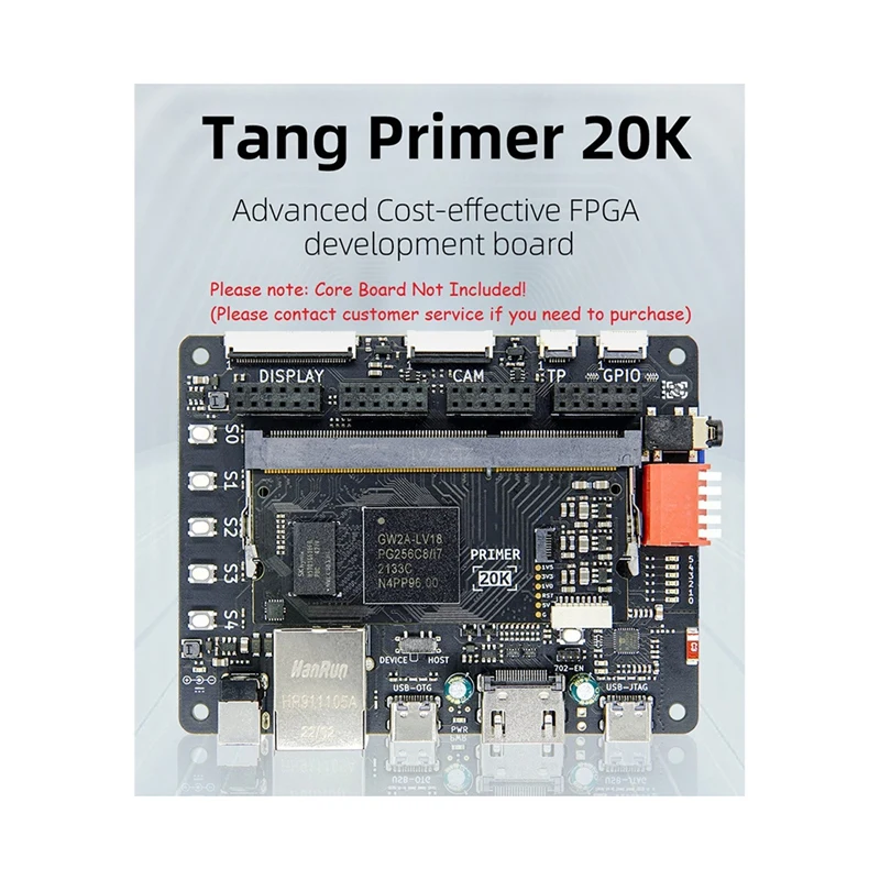 Для Sipeed Tang Primer 20K комплекты док-станций макетная плата 128M DDR3 GOWIN GW2A FPGA Goai док-плата