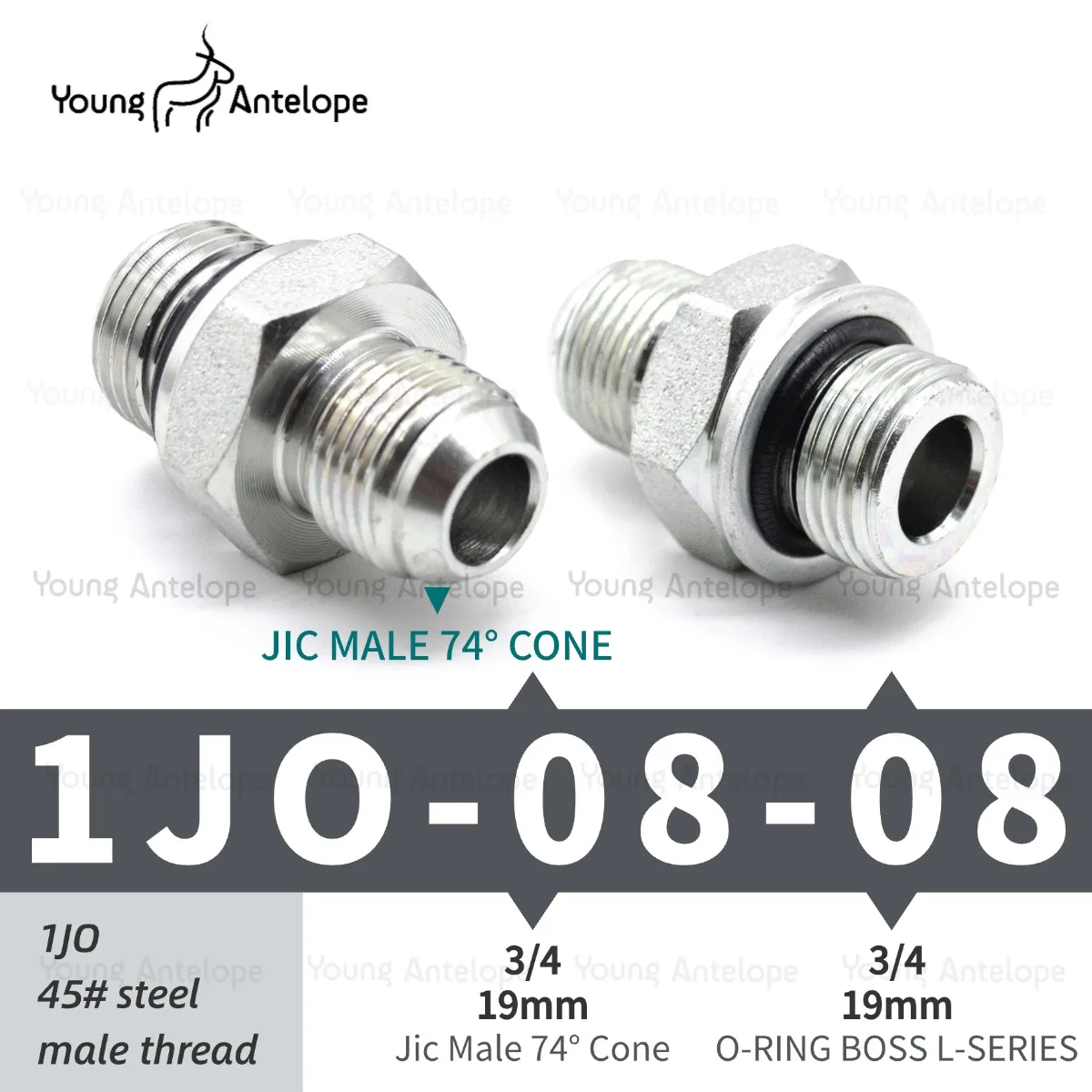 

Фитинги Eaton 1JO American JIC Male 74°