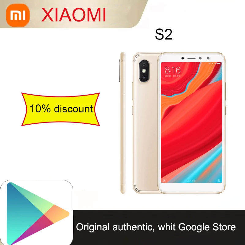 

smartphone 4GB+64GB Xiaomi Redmi S2 / Redmi Y2 16MP 5.99" 3080mAh Snapdragon 625 Android Cellphone 4G LTE Mobile phone