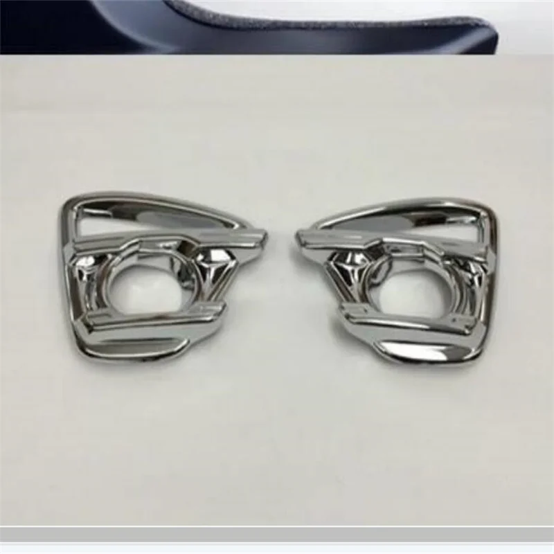 

For Mazda CX-5 2015 2016 abs Chrome Styling Front Foglight Cover Car Accessories Front fog light box Car Stickers 2pcs