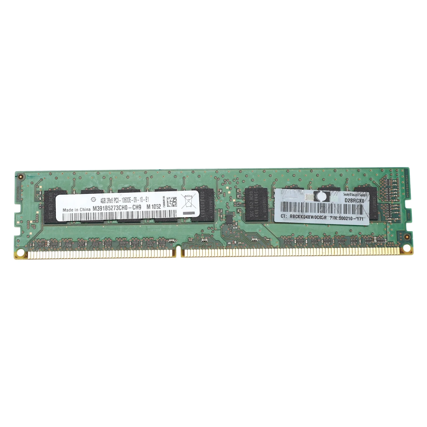 Память 4 ГБ 2RX8 PC3-10600E 1 5 В DDR3 1333 МГц ECC небуферированная оперативная память для