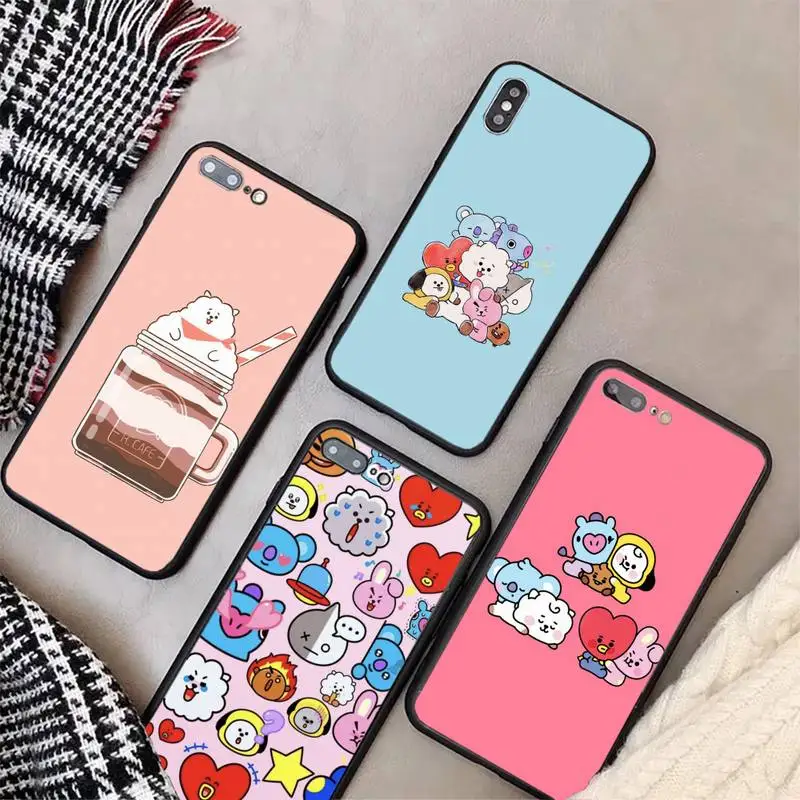 

Zororong Cartoon Funny B-BT21 Phone Case For Huawei Mate 9 10 20 X 30 40 Lite Pro Cover Fundas Coque