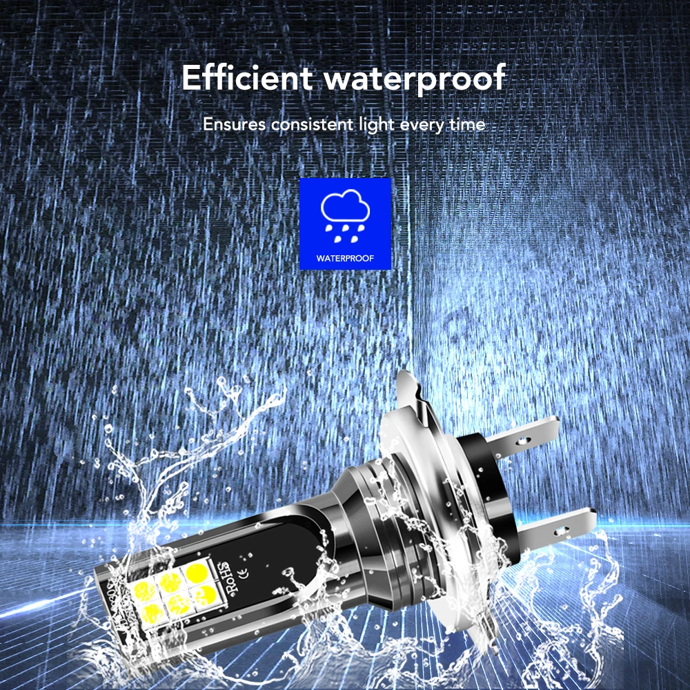 2 шт. H7 Светодиодные Автомобильные фары супер яркие прочные Противотуманные для