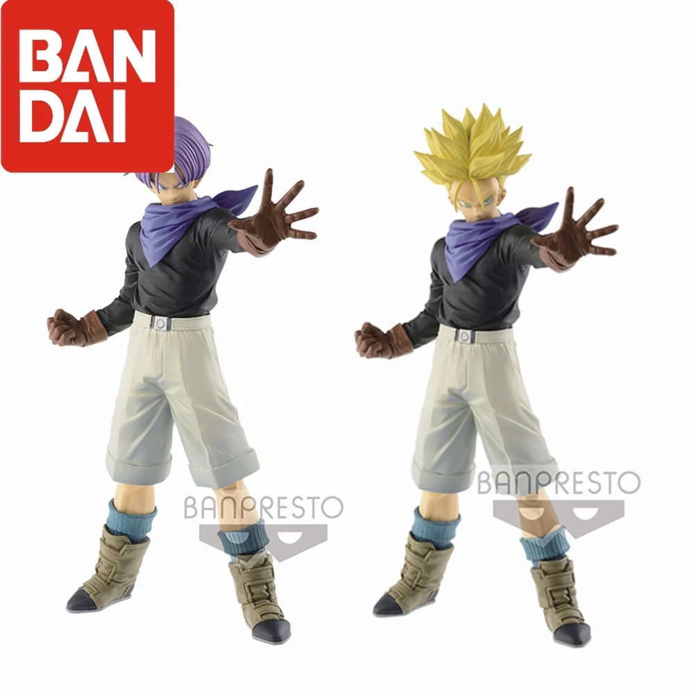 

Bandai Anime Dragon Ball GT Trunks Super Saiyan 2 PVC Action Figures 190mm DBZ BANPRESTO Figurine Model Toys