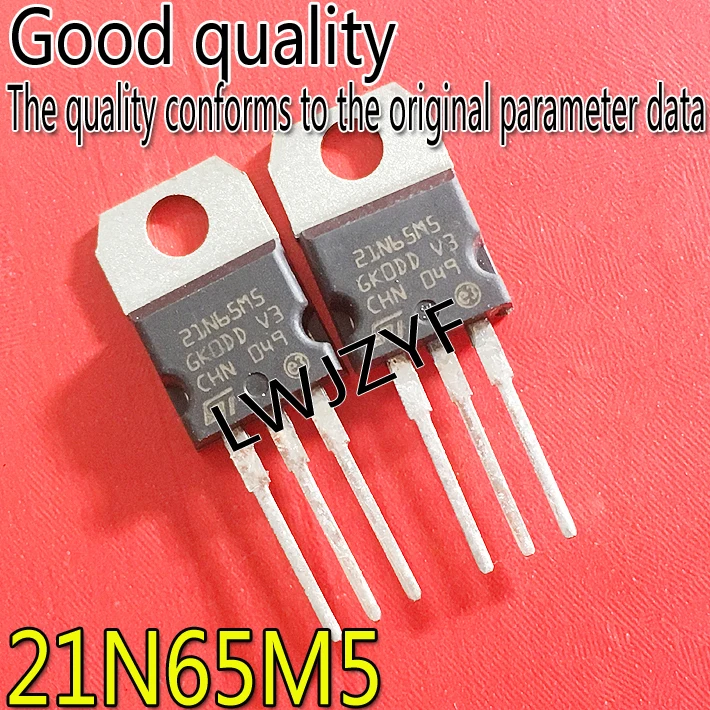 МОП-транзистор 21N65M5 ST21N65M5 STP21N65M5 TO-220