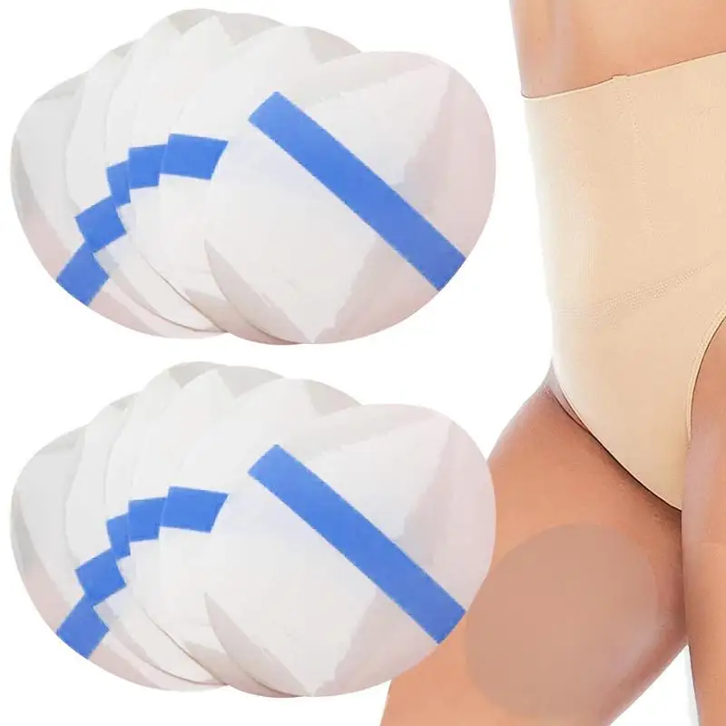 

Thigh Anti Friction Pads Anti Chafe Pad Body Thigh Pads One Time Use Self Adhesive Body Stickers Invisible Thigh Paste