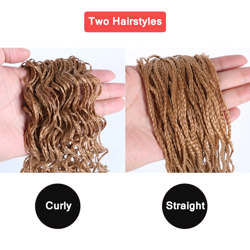 Гнездо для волос маленькие синтетические вьющиеся косички Zizi Box плетения крючком