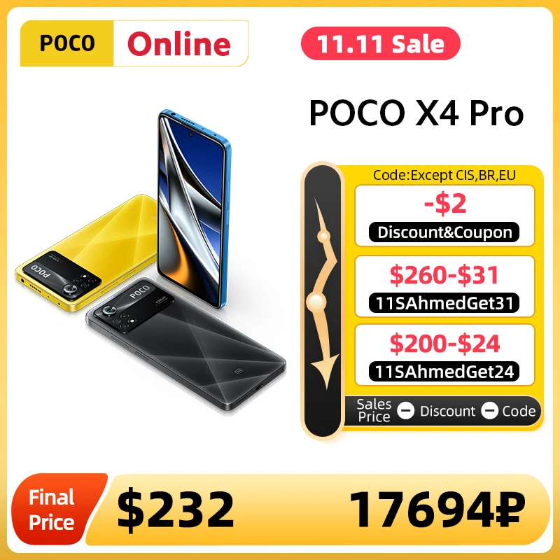 Najtaniej POCO X4 Pro 5G Wersja Globalna 128GB/256GB Smartphone 108MP Potrójna Kamera 67W Turbo ładowanie Snapdragon 695 CPU 120Hz AMOLED Ceny POCO X4 Pro 5G Wersja Globalna 128GB/256GB Smartphone 108MP Potrójna Kamera 67W Turbo ładowanie Snapdragon 695 CPU 120Hz AMOLED
