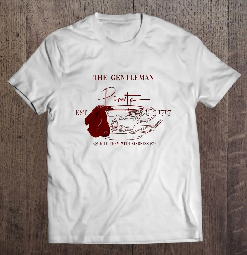 

Мужская футболка с принтом "пиратские убить их с милой чашкой чая", Мужская футболка, Мужская футболка, Мужская одежда, мужская одежда