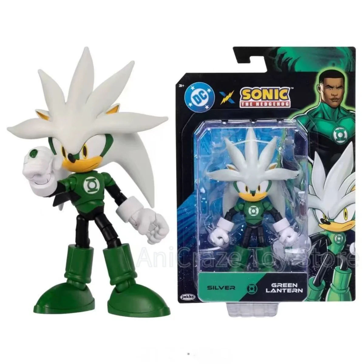 Фото Коллекционные фигурки Sonic The Hedgehog DC X Sonic от Bushiroad Creative PalVerse: классические мультяшные персонажи, подарочные игрушки №3