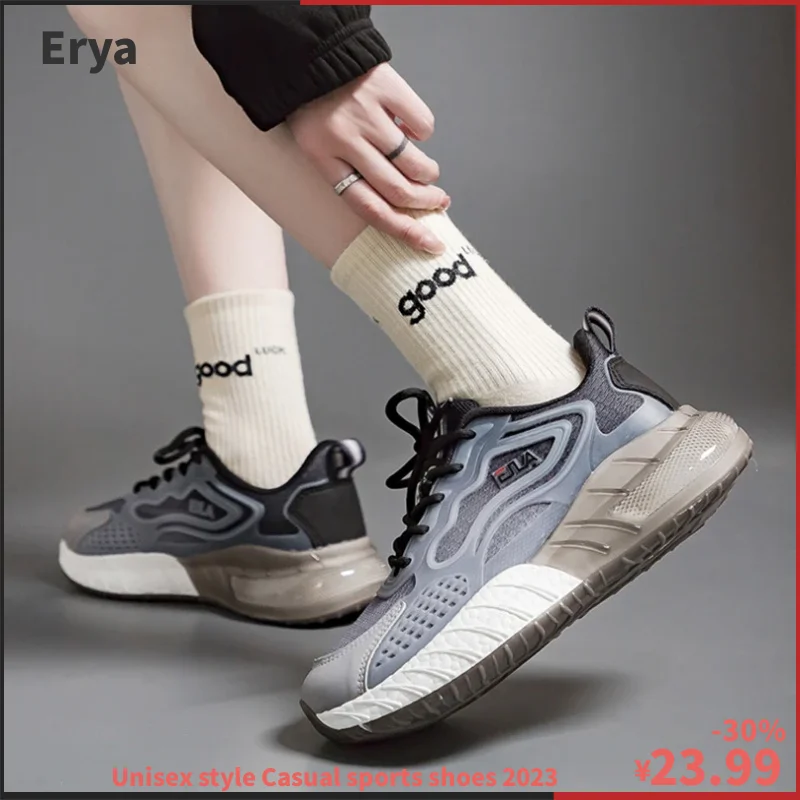

Sports shoes for both men and women Running breathable and wear-resistant tennis shoes with soft soles Walking casual package