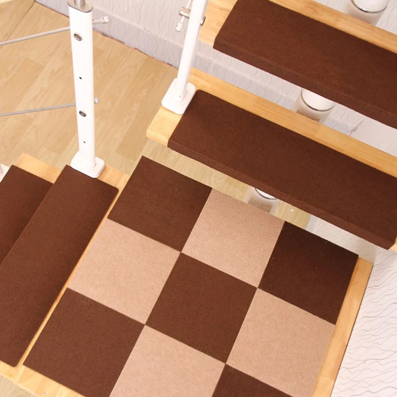 2022 мягкий коврик для лестницы нескользящий искусственная замша безопасная