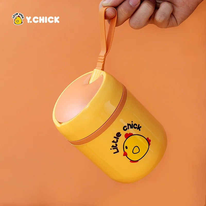 Мини-термальный Ланч-бокс Y.Chick для детей школа 18/8 пищевой контейнер из