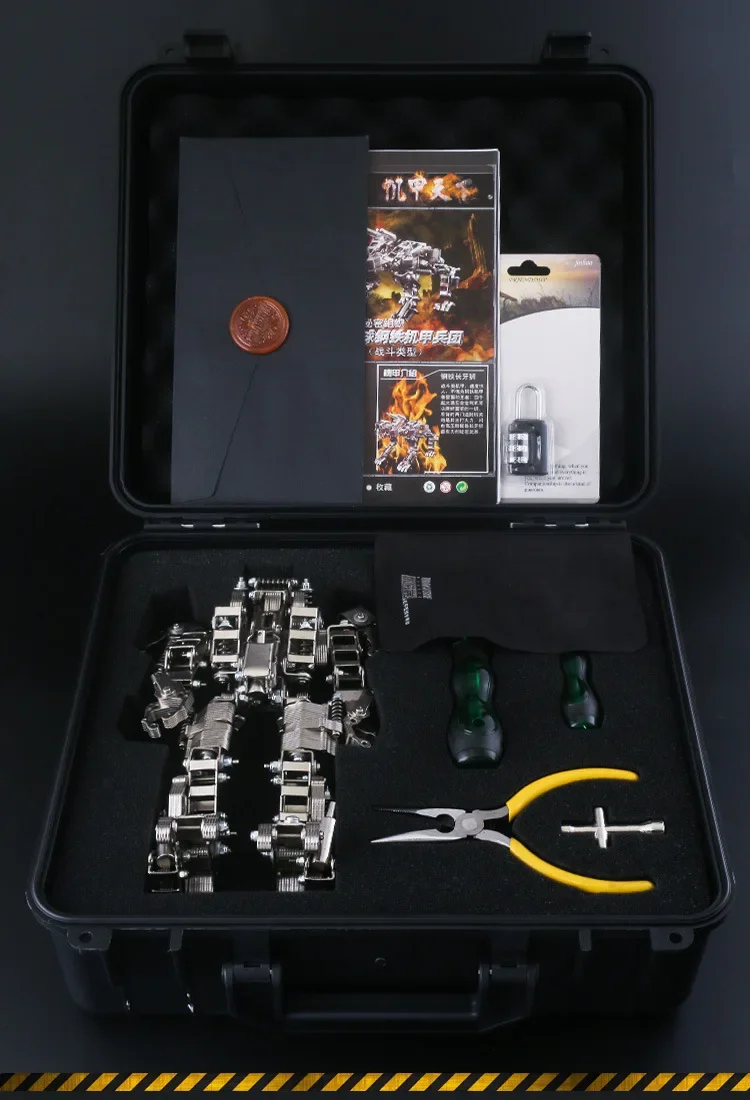 439 шт. DIY металлическая сборка с длинными зубьями модель льва комплект