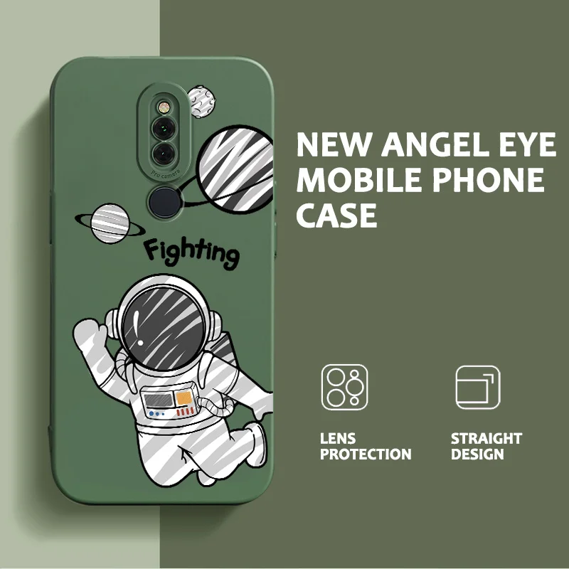 

Angel Eyes Case for Xiaomi Redmi 8 9A 9A Sport 9C NFC 9T 9 Power 10A 10 Prime Note 9 11 4G Poco C31 Planetary Astronaut