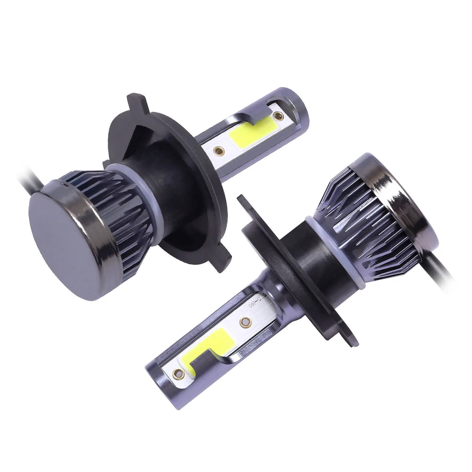Фото 2 шт. H7 светодиодные лампы для автомобильных фар H4 6000LM 80W Mini H8 H9 H11 Комплект фар 9005 HB3 9006 HB4 H10 Автоматические противотуманные фары 6000K 12V 4300K №3