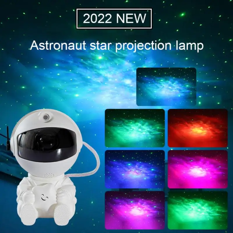 

LED Galaxy Projector Starry Sky Night Light For Home Room Decoration Star Astronaut Projection Lamp Bedroom Decorative Kids Gift