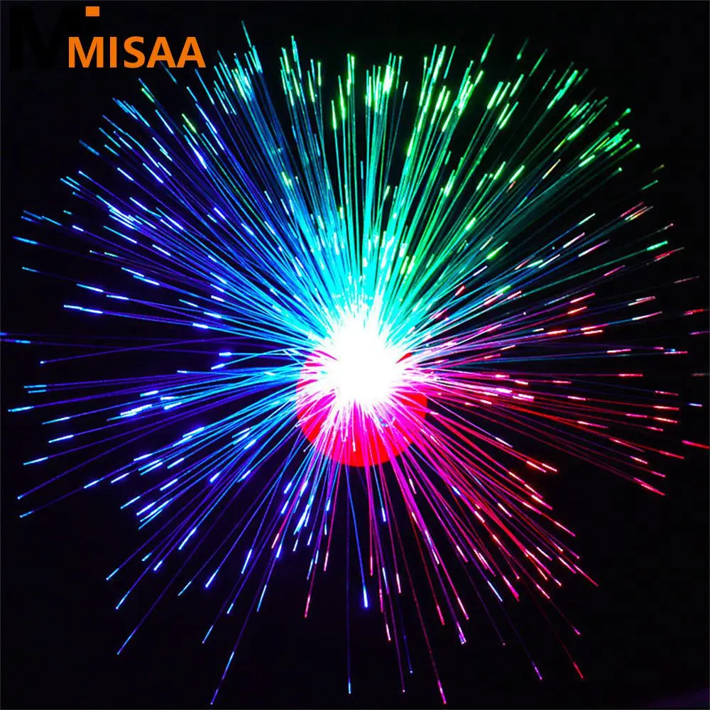 

Holiday Atmosphere Lights Color Random Above 3 Years Old Battery Not Included Convenient Durable Planar Optical Fiber Lamp Led