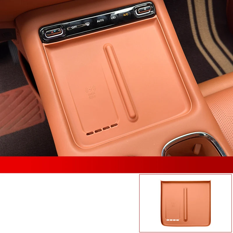 

Для Trumpchi GAC S7 автомобильный Стайлинг беспроводная чашка для наполнения воды центральная панель управления пыленепроницаемая защитная силиконовая накладка аксессуары