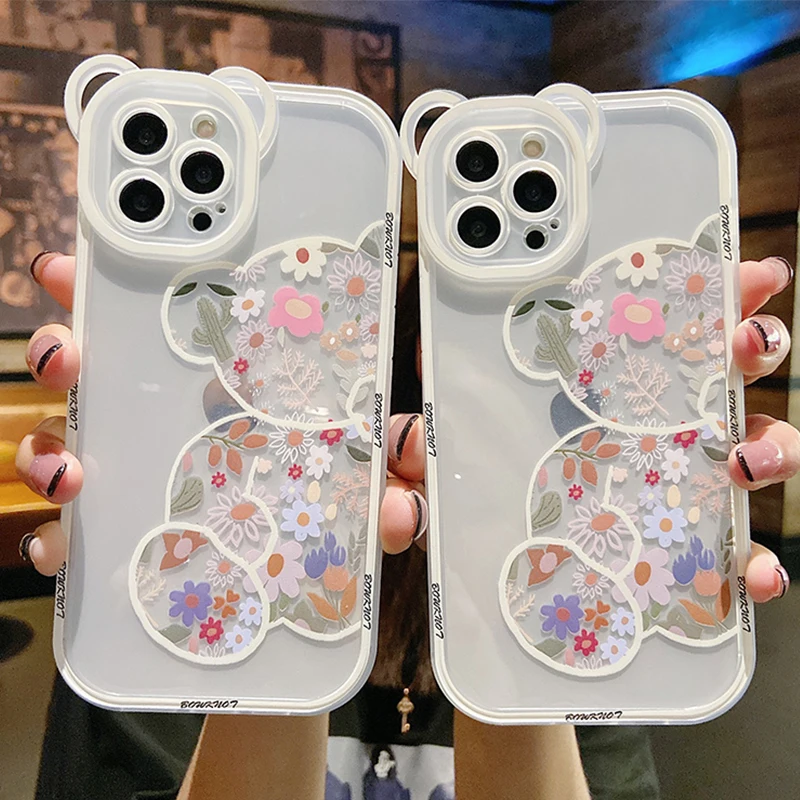 Мягкий ударопрочный чехол-бампер для iPhone 13 Pro Max 11 12 X XR XS 7 8 Plus |