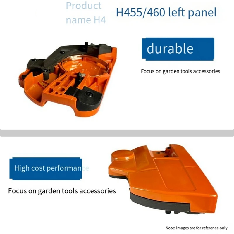 HLZS-для Husqvarna 460 455 покрытие чипа муфта цепной пилы Cover направляющая крышка левая