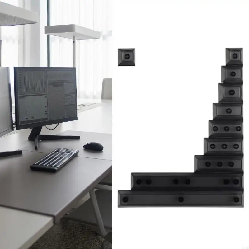 Фото Y8AD 10 Ключ/Пакет PBT -клавишные клавиши DSA Caps 1u 1u 1.25u 1,5U 1,75U 2U 2,25U 2,75U 6.25U 7U Клавицы для клавиш №2