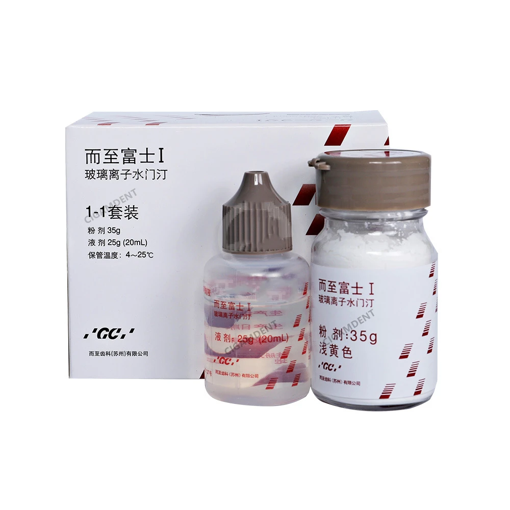 

Gc Fuji 1 Cement Dental Products I Enhanced Self-Cured Luting Cement Cementation Of Crown Bridge Restorations Bonding Adhesive