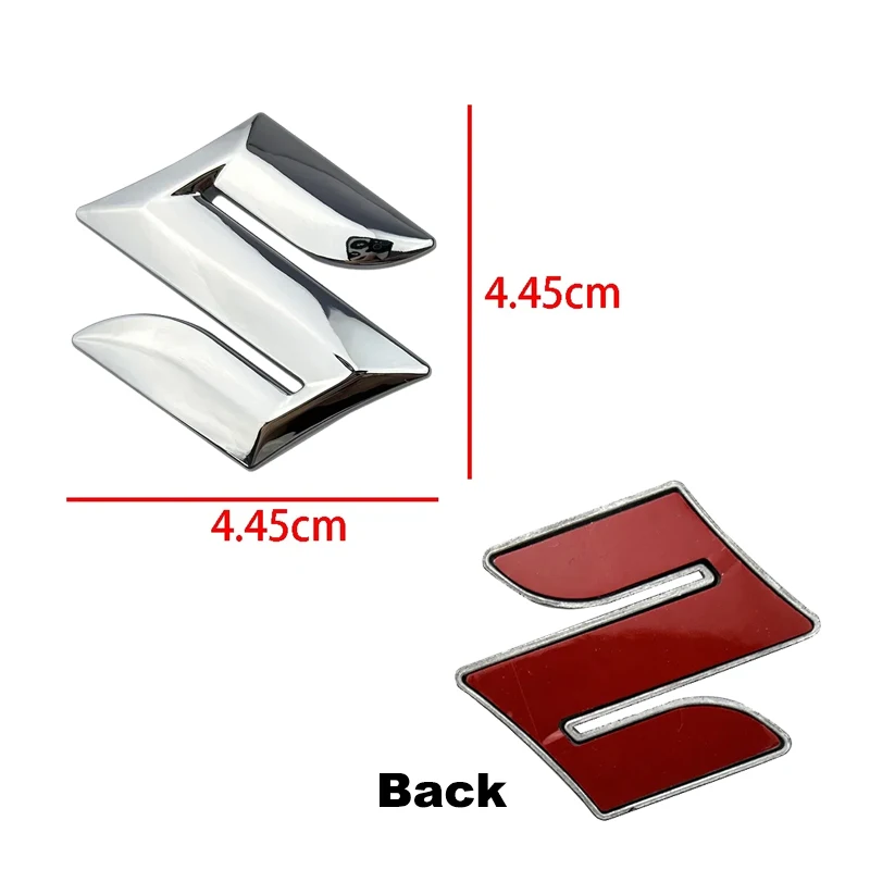 

Наклейка-логотип 4,45 см для эмблемы Suzuki Jimny SX4 Samurai Alto Swift S-Cross Liana Ignis, центральная эмблема на руль автомобиля, стайлинг