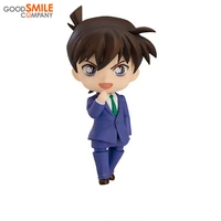 good smiley original genuine gsc nendoroid detective conan mmy kudo rachel moore q version doll anime action figures collection