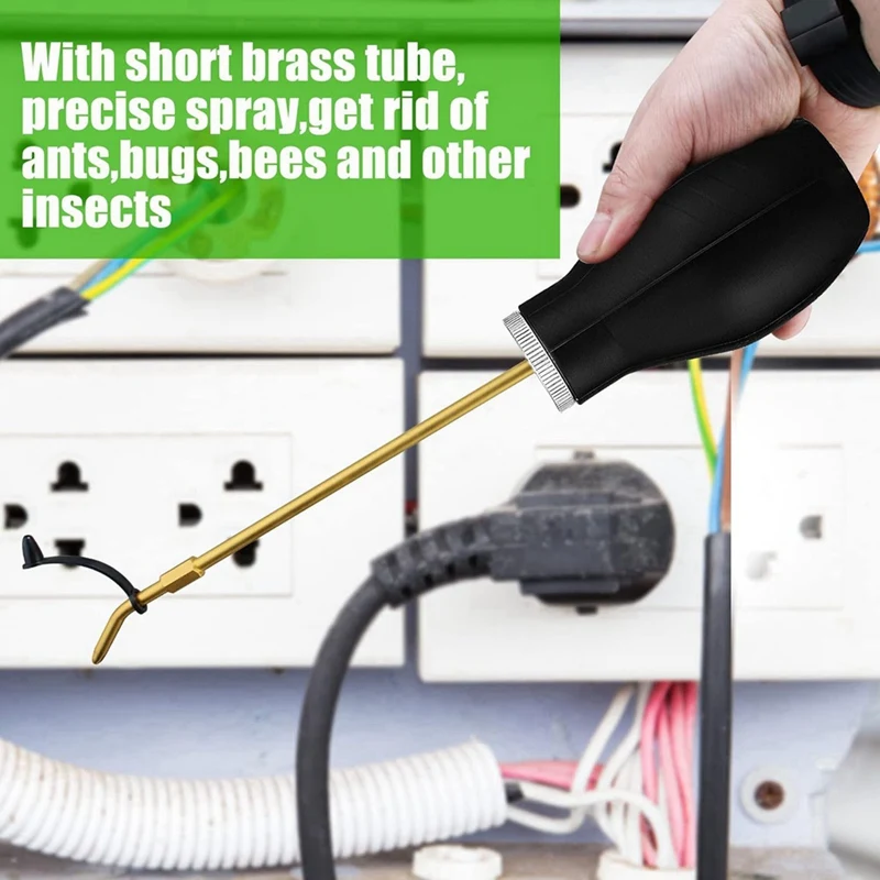 Ручной распылитель насекомых для пыли Диспенсер-аппликатор диатомелой земли