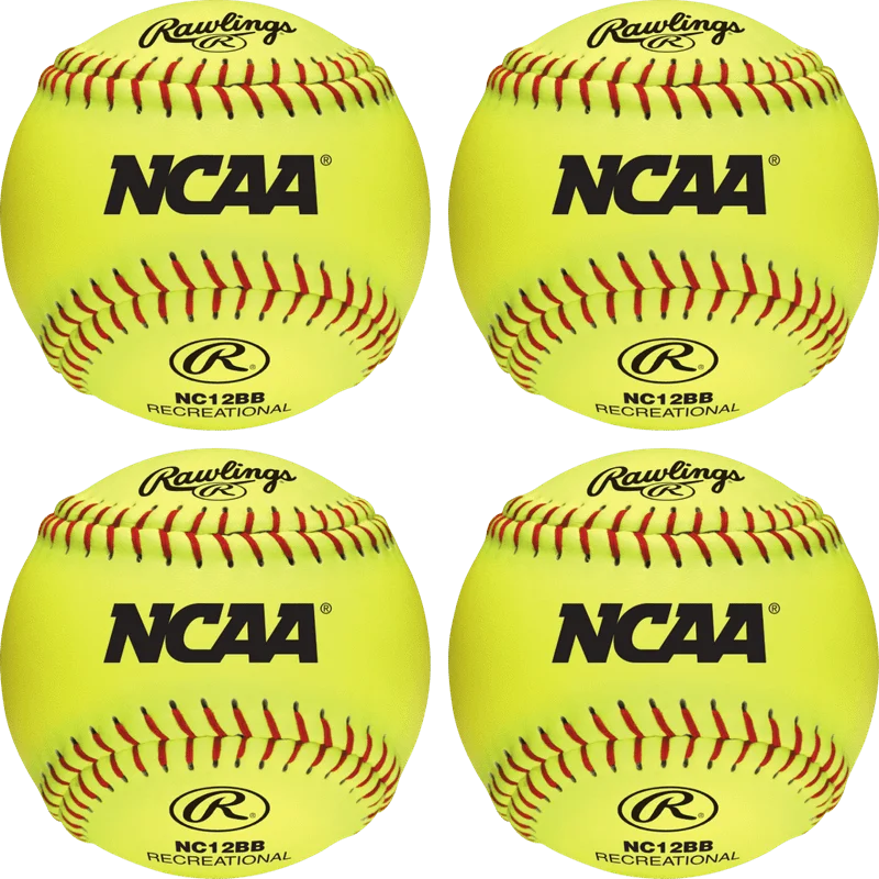 

Center Recreational Softballs, 12 inch, 4-Pack