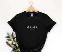 personalised mothers day shirt customised mothers day gift mum life cute mummy to be for mom 100 cotton streetwear goth y2k