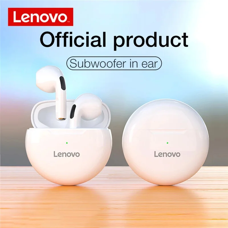 

2022New Lenovo HT38 Wireless Bluetooth Earphones Earbuds HiFi Music Earphone With Mic Headphones Sports Waterproof Headset Hot