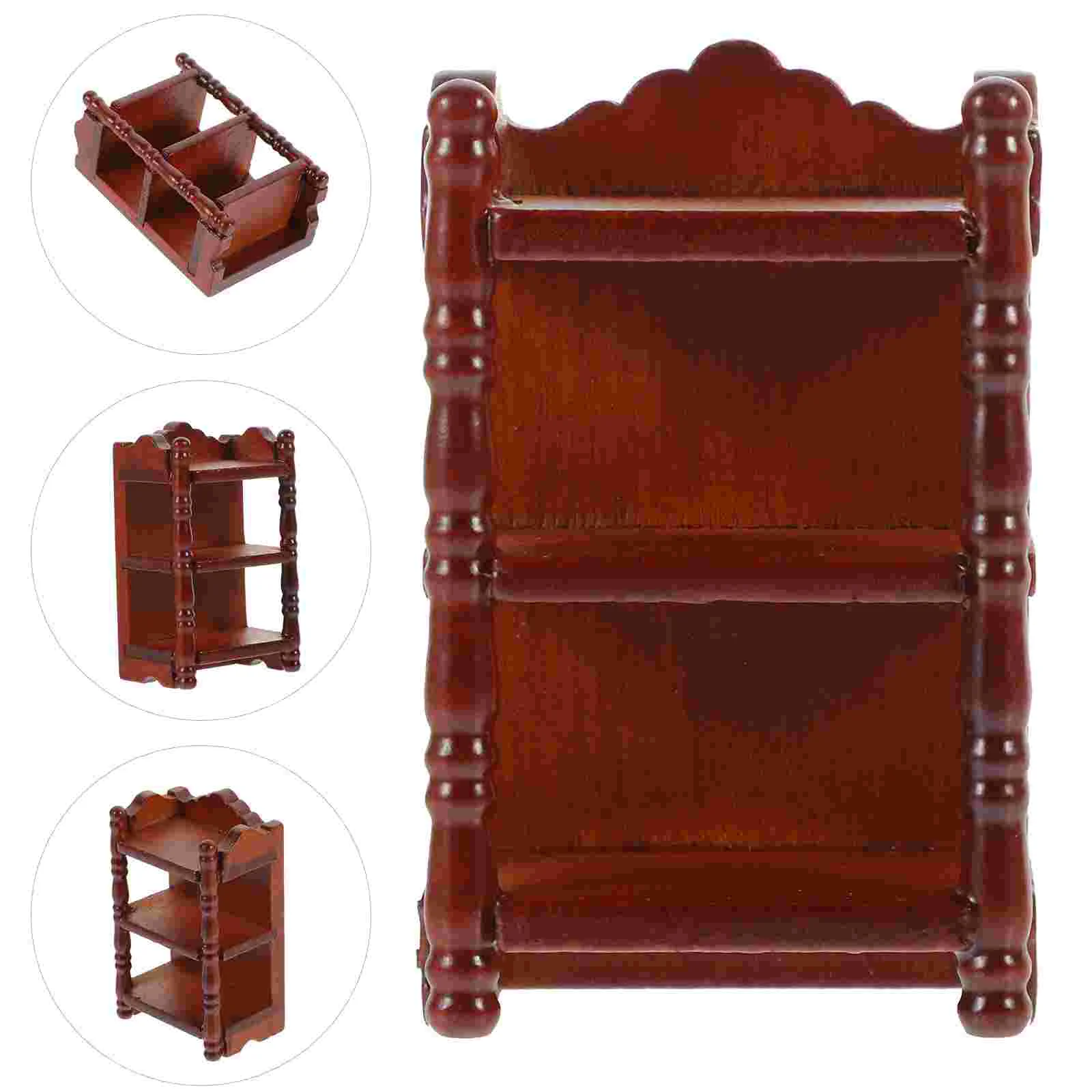 

House Bedside Table Miniature House Furniture Miniature Dollhouse Nightstand