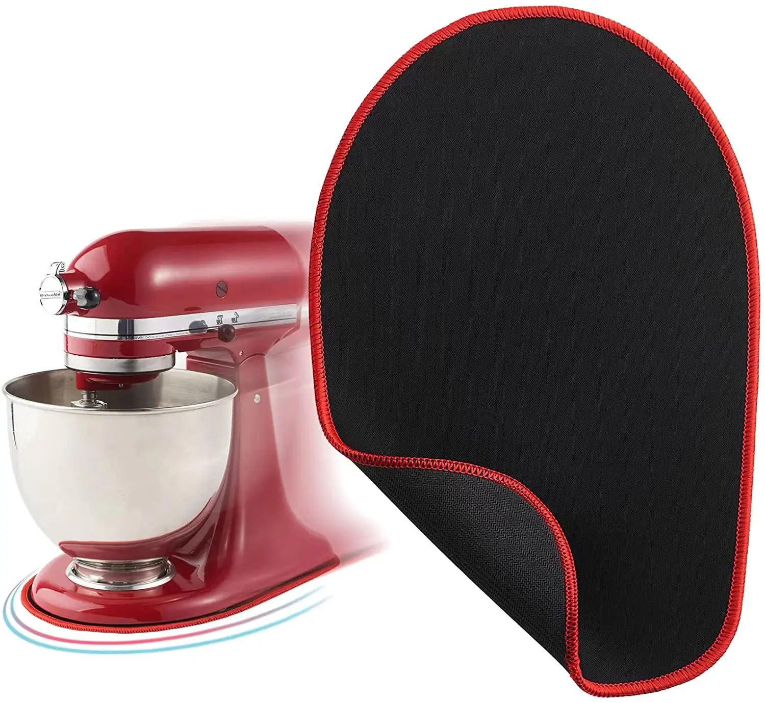 

Rubber Mixer Mover Non-Slip Rolling Tray Mat Kitchen Accessories Sliding Appliance Mats Mixer Slider Mat For Countertop Kitchen