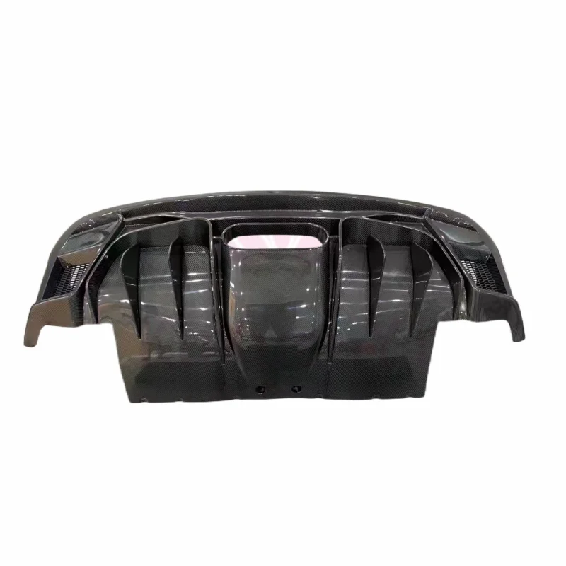 Для Ferrari 458 SPIDER V-образный комплект заднего бампера из углеродного волокна