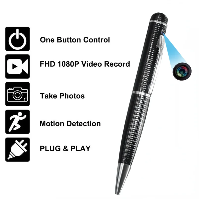 

1080P Mini Camera Ballpoint Pen IP Cam Wifi Monitor Wireless Digital Camcorder Audio Video Recorder Safety Security Surveillance