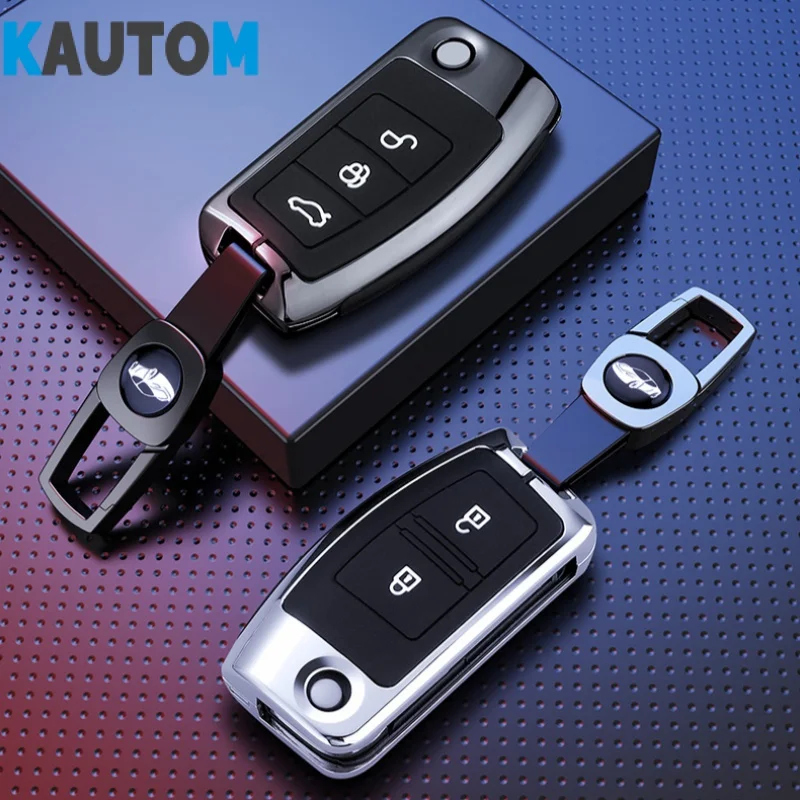 

Car High-End Key Cover Use For Ford Focus Ecosport Mondeo Fiesta Ranger Mustang