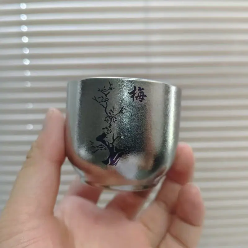 

Двухслойная чашка для чая кунг-фу из титана UpC 60/100 мл