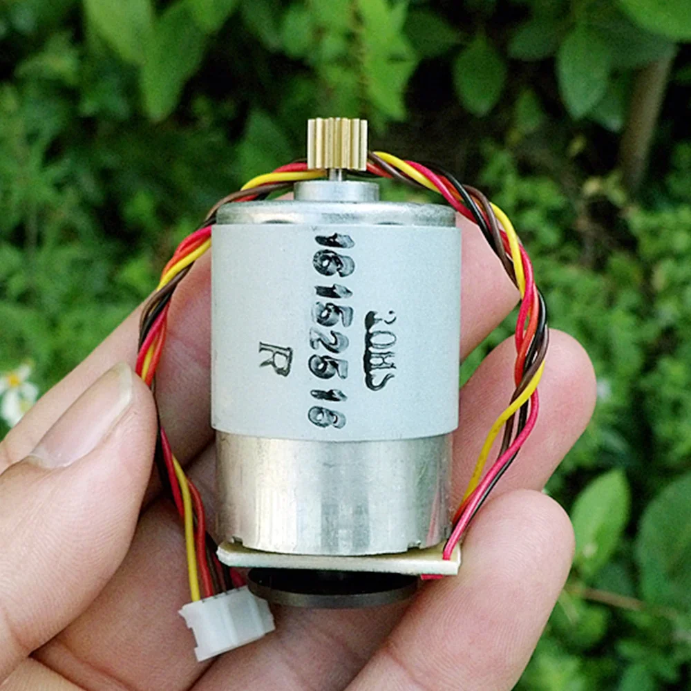 НОВЫЙ двигатель постоянного тока 12 В-24 В RS-385 с медной шестерней и кодировщиком