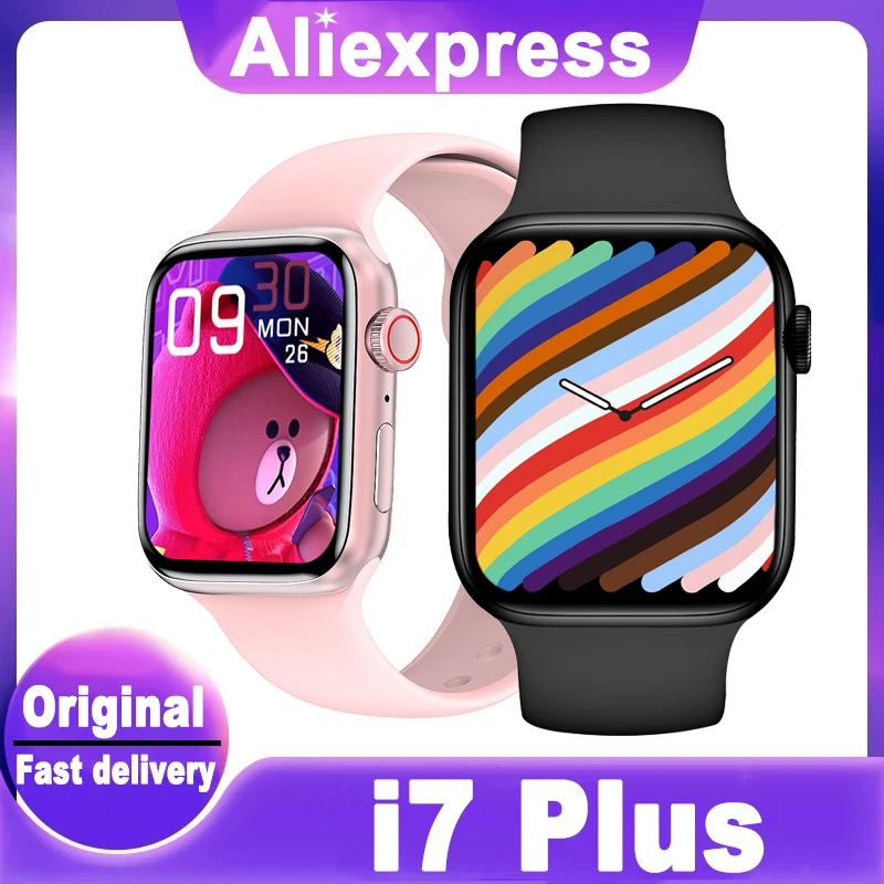 

2022 IWO 14 Pro Max Series 7 Watch i7 Plus Smartwatch Bluetooth Sleep Monitor Wristwatch Women Men Smart Watch PK i7 Pro Max M16