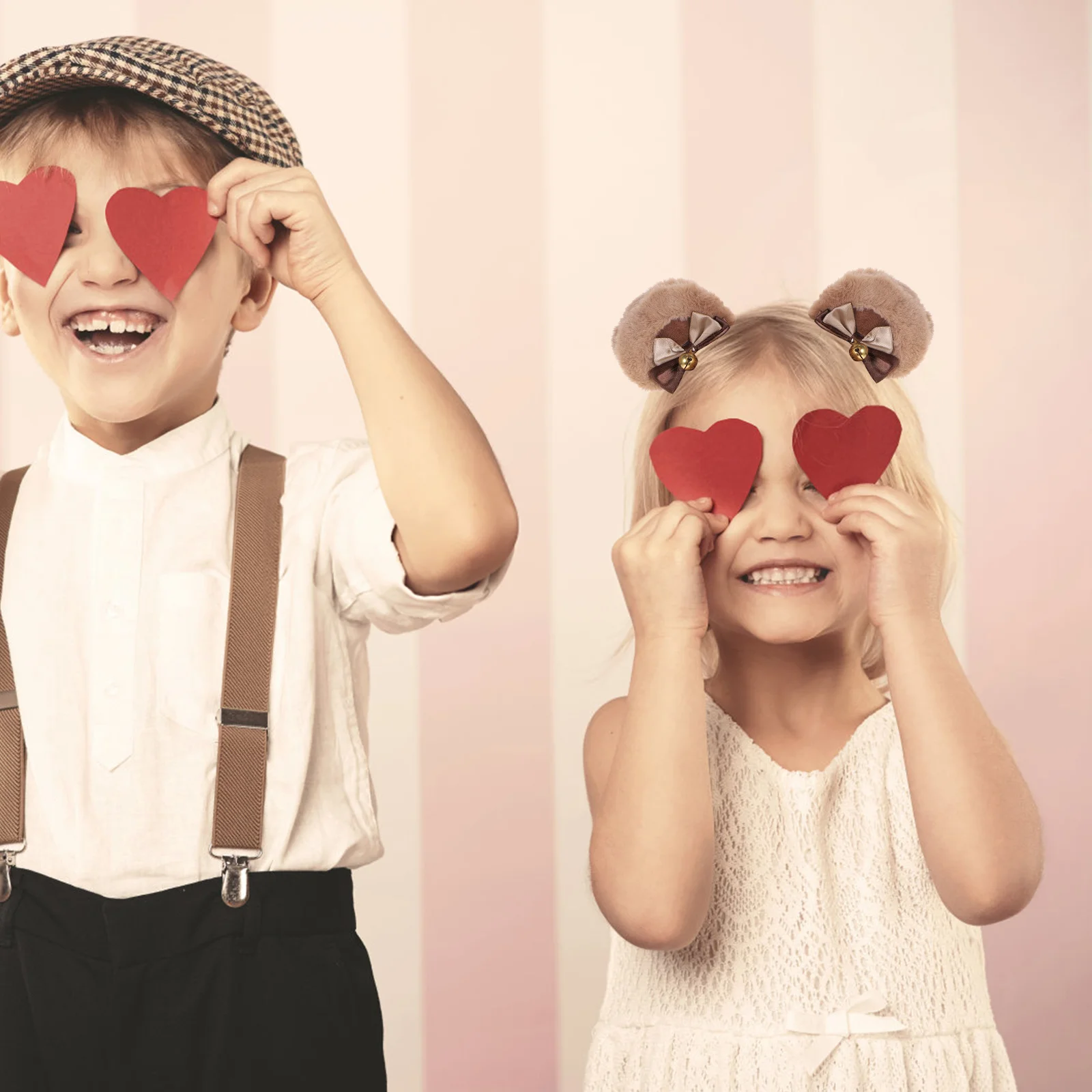 Заколка для волос с медведем заколки женщин повязка на голову двойной бант банты