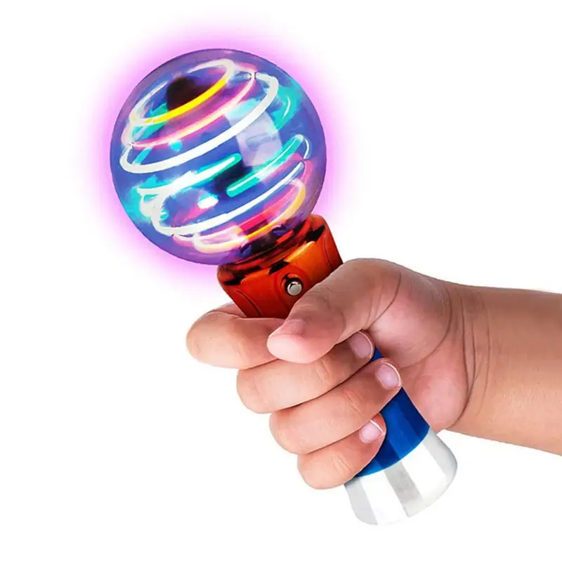 

Handheld Stick Rotating Spinning Wand Lantern for Creative Summer Outdoor for PLAY Light Up Toy Glow at Dark Kids Easter