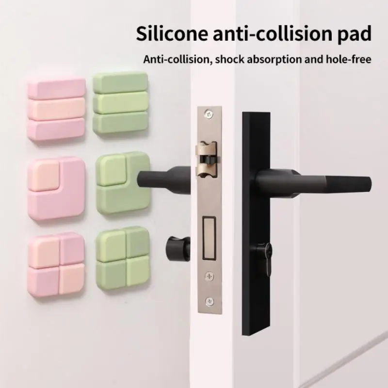

Crash Pad Protector Punch-free Home Furnishing Appliances Protector Wall Sticker Wall Mute Protective 4/5cm Door St For Home