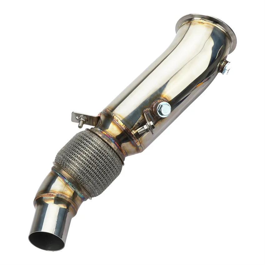 Фото Для двигателей BMW N20 F20 F21 F22 F30 F32 F33 F36 128i 220i 228i 320i 328i 428i: выхлопная система, даунпайп, коллектор, трубы выхлопной системы №2