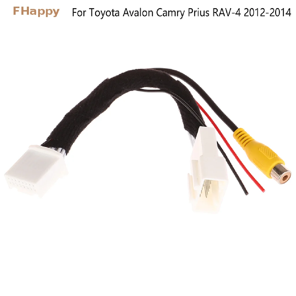 

Car Navigation System Reversing Rear View Camera Adapter Cables Harness For Avalon Camry Prius RAV-4 2012-2014 16Pin